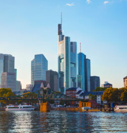 Business district Frankfurt